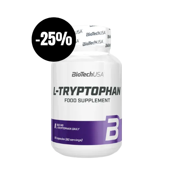 BIOTECHUSA L-Triptofanas / L-Tryptophan (60 kapsulių)