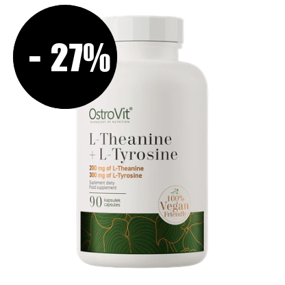 OstroVit Theanine Tyrosine – 90 capsules