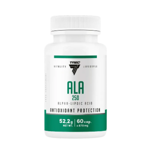 TREC Vitality Alfa liposkābe / Alpha-lipoic acid (60 kapsulas)