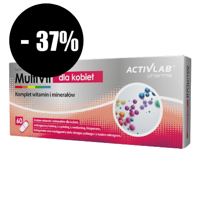 ActivLab Multivit for women / Multivitamins for women – 60 capsules
