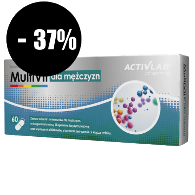 ActivLab Multivit for men / Multivitamins for men – 60 capsules