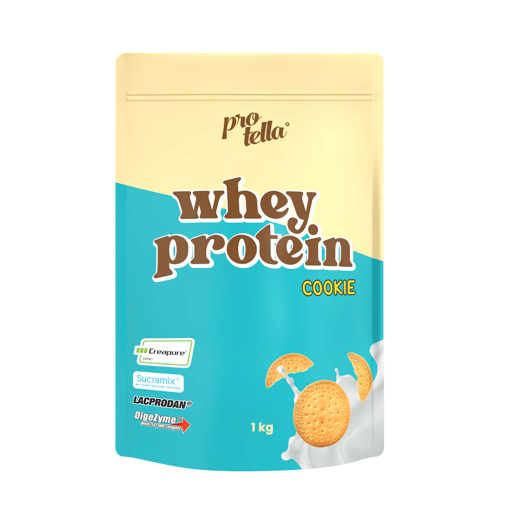 Protella Sūkalu proteīna pulveris ar DigeZyme® gremošanas enzīmiem un kreatīnu (1kg)