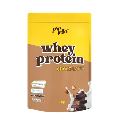 Protella Sūkalu proteīna pulveris ar DigeZyme® gremošanas enzīmiem un kreatīnu (1kg)